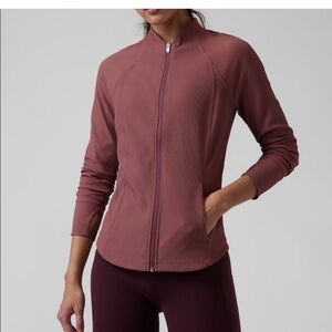 Athleta Salutation Ribbed Jacket